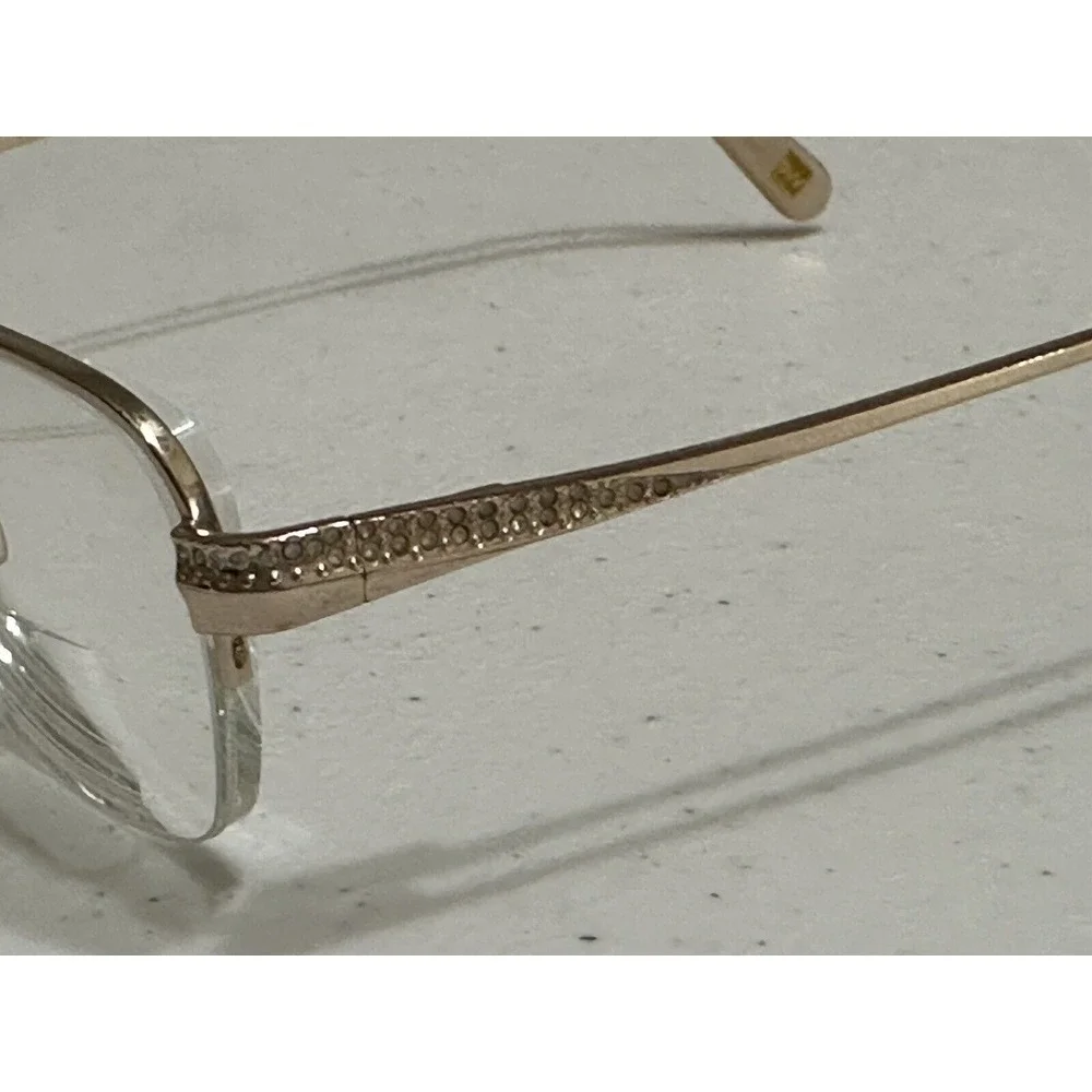 NINE WEST NW 1049‎ 717 AUTHENTIC EYEGLASSES Rose Gold Color 51 18 135